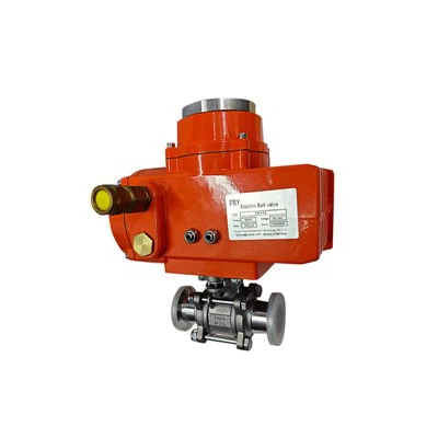 DN25 Hızlı Montaj Kelepçeli Küresel Vana