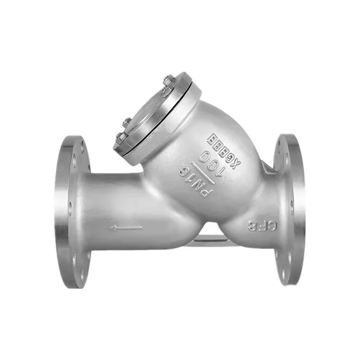 Stainless Steel Flange Y-shaped Strainer Filter