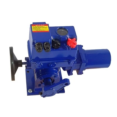 QS-10/F25H QS-10/K25H Çeyrek Dönüşlü Ayak Plakasına Monte Elektrikli Aktüatör
