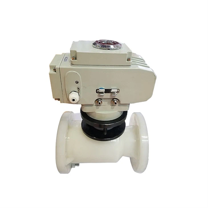 Electric Actuated Pvc Ball Valve
