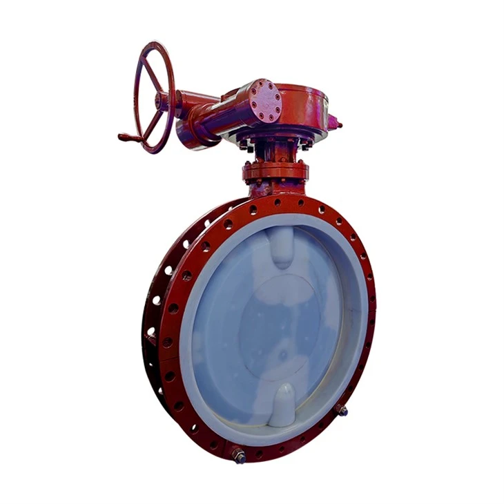 Large Diameter Fluorine Lined Butterfly Valve