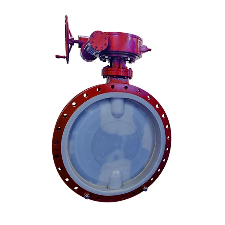 Large Diameter Fluorine Lined Butterfly Valve